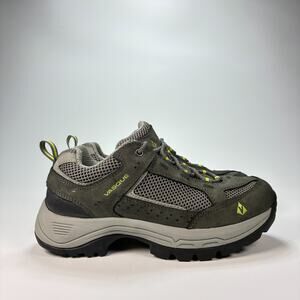 Vasque Breeze 2.0 Low GTX Gray Green Hiking Shoes Sneakers 7493 Women's Size 7M